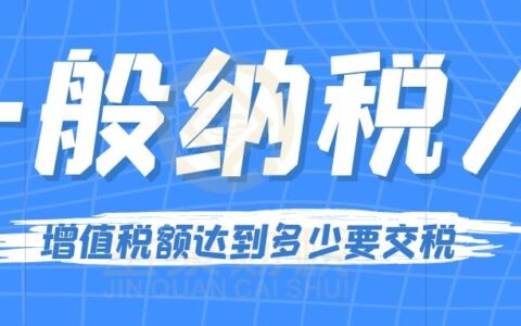 增值税一般纳税人认定标准文件及申请增值税一般纳税人条件