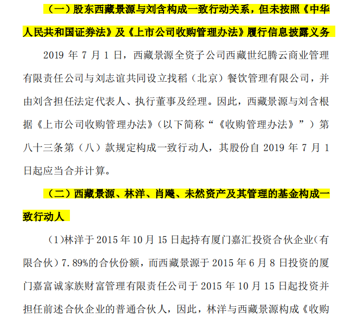 上市公司一致行动人的认定标准与实证分析