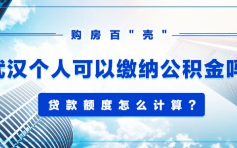 武汉公积金个人缴纳多少(武汉公积金个人和单位的缴存比例)