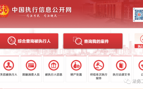 被执行人查询公开网及被执行人案件详情查询