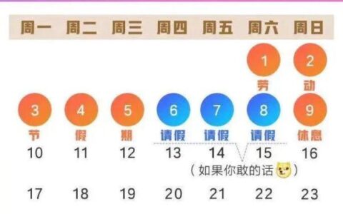 五一放假几天及2025年五一法定假规定