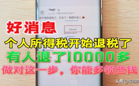 怎么申请退税及2024个人所得税退税步骤