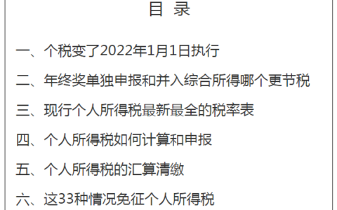 年终奖个税计算方法是什么及个人所得税里的奖金计税方式