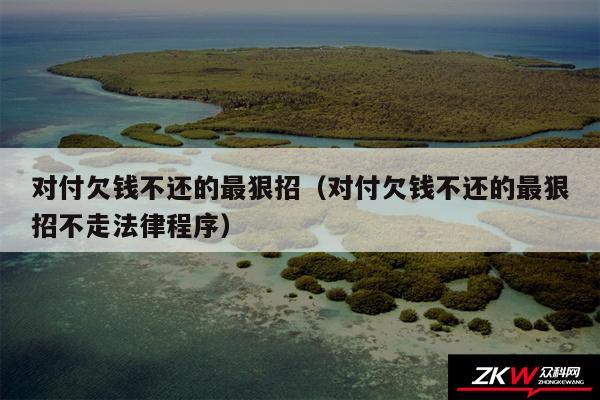 对付欠钱不还的最狠招以及对付欠钱不还的最狠招不走法律程序