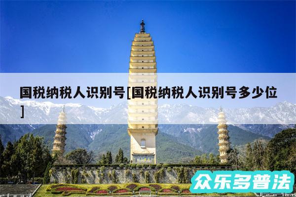 国税纳税人识别号及国税纳税人识别号多少位