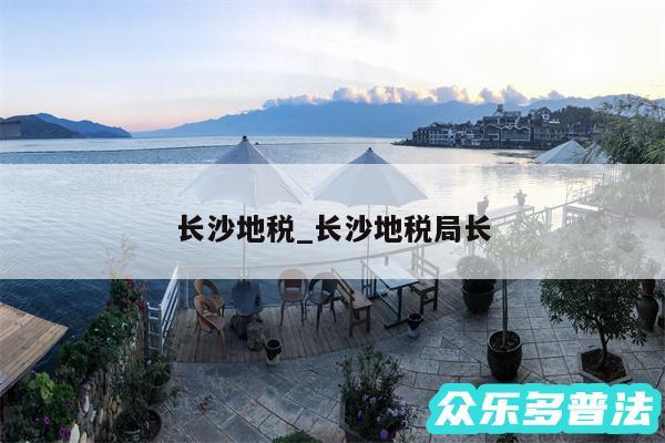 长沙地税_长沙地税局长