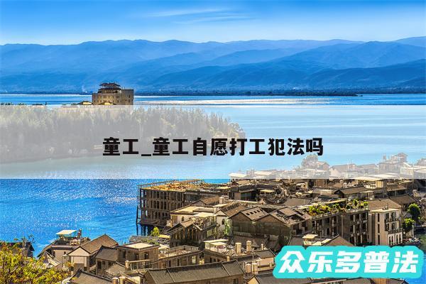童工_童工自愿打工犯法吗