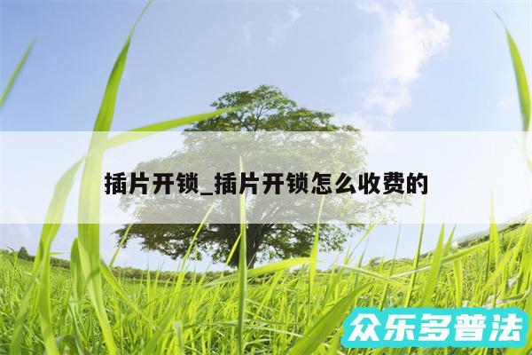 插片开锁_插片开锁怎么收费的