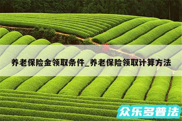 养老保险金领取条件_养老保险领取计算方法