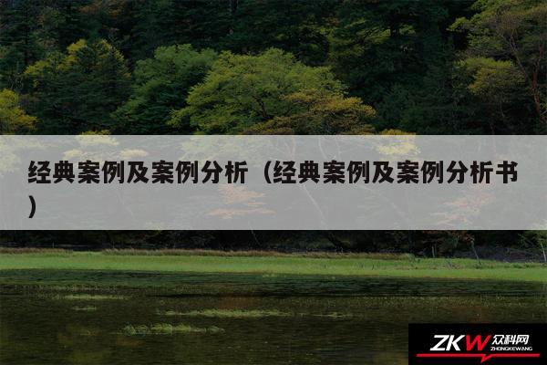 经典案例及案例分析以及经典案例及案例分析书