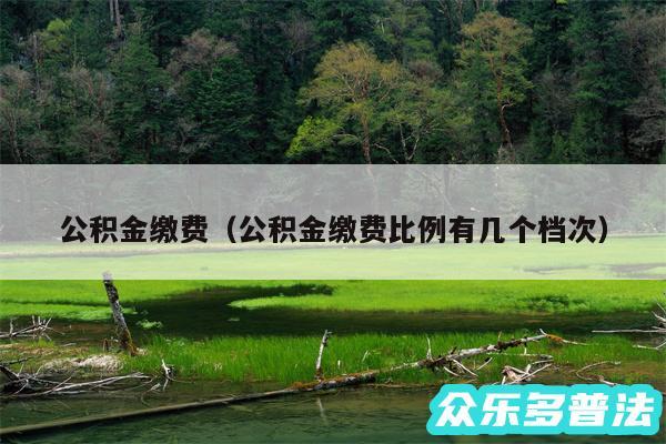 公积金缴费以及公积金缴费比例有几个档次