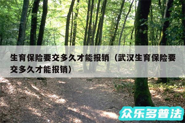 生育保险要交多久才能报销以及武汉生育保险要交多久才能报销