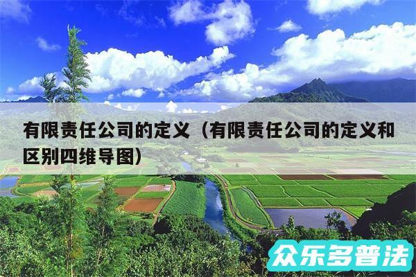 有限责任公司的定义以及有限责任公司的定义和区别四维导图