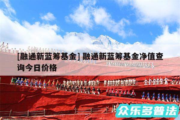 及融通新蓝筹基金 融通新蓝筹基金净值查询今日价格
