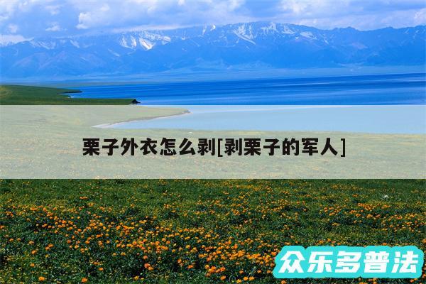栗子外衣怎么剥及剥栗子的军人