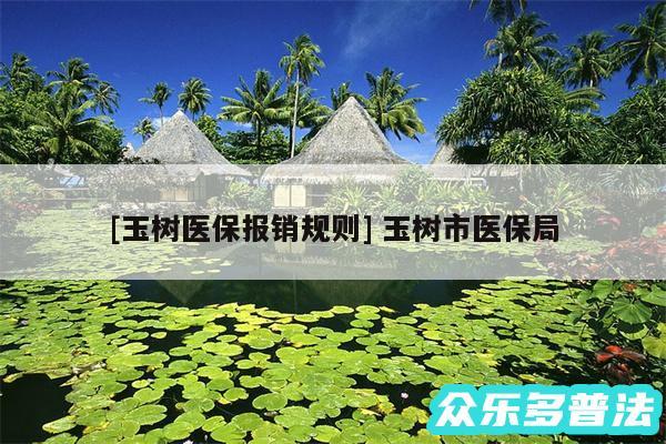 及玉树医保报销规则 玉树市医保局