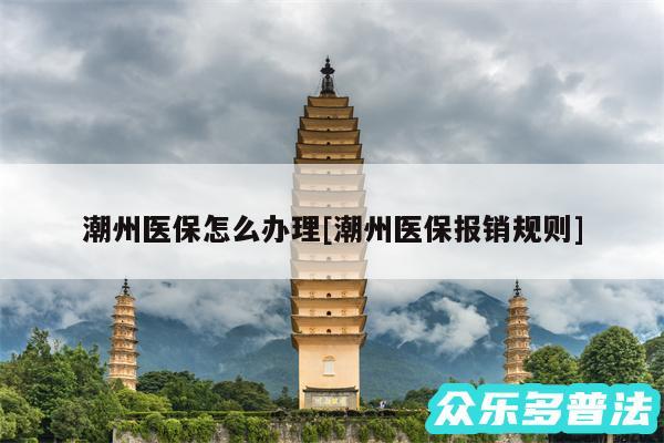 潮州医保怎么办理及潮州医保报销规则