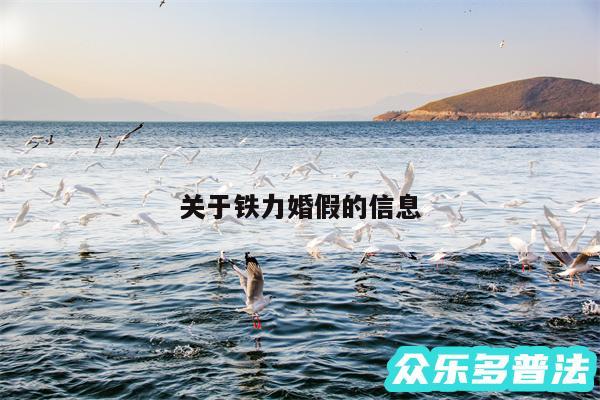 关于铁力婚假的信息