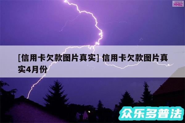 及信用卡欠款图片真实 信用卡欠款图片真实4月份