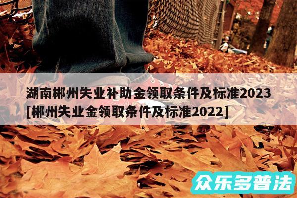 湖南郴州失业补助金领取条件及标准2024
及郴州失业金领取条件及标准2024