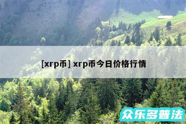 及xrp币 xrp币今日价格行情