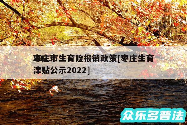 2024
枣庄市生育险报销政策及枣庄生育津贴公示2024