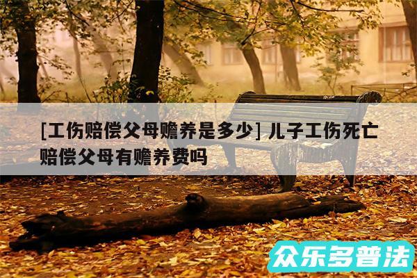 及工伤赔偿父母赡养是多少 儿子工伤死亡赔偿父母有赡养费吗