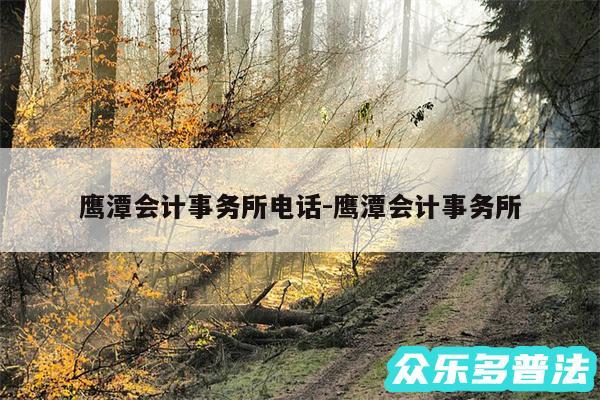 鹰潭会计事务所电话-鹰潭会计事务所