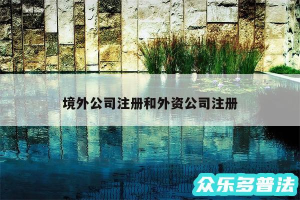 境外公司注册和外资公司注册