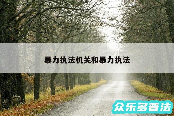暴力执法机关和暴力执法