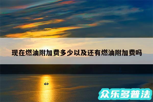 现在燃油附加费多少以及还有燃油附加费吗