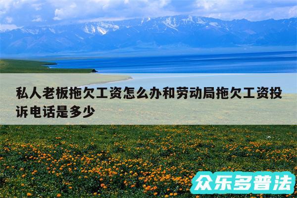 私人老板拖欠工资怎么办和劳动局拖欠工资投诉电话是多少