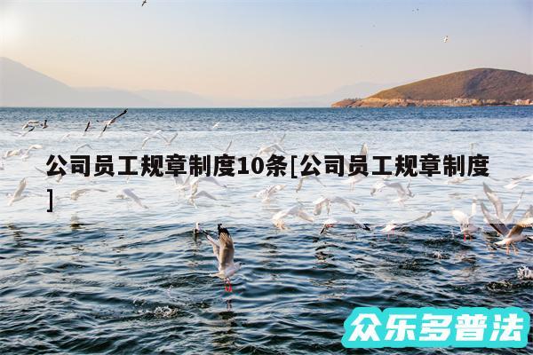 公司员工规章制度10条及公司员工规章制度