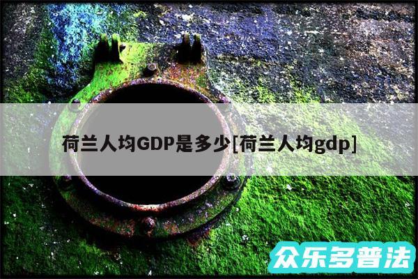 荷兰人均GDP是多少及荷兰人均gdp