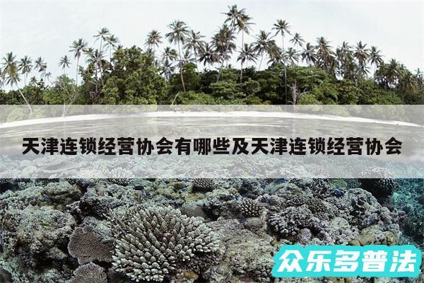 天津连锁经营协会有哪些及天津连锁经营协会