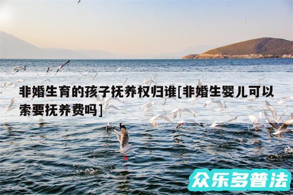 非婚生育的孩子抚养权归谁及非婚生婴儿可以索要抚养费吗