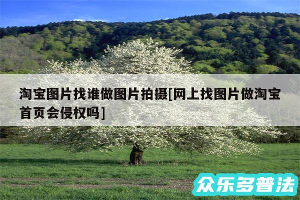 淘宝图片找谁做图片拍摄及网上找图片做淘宝首页会侵权吗
