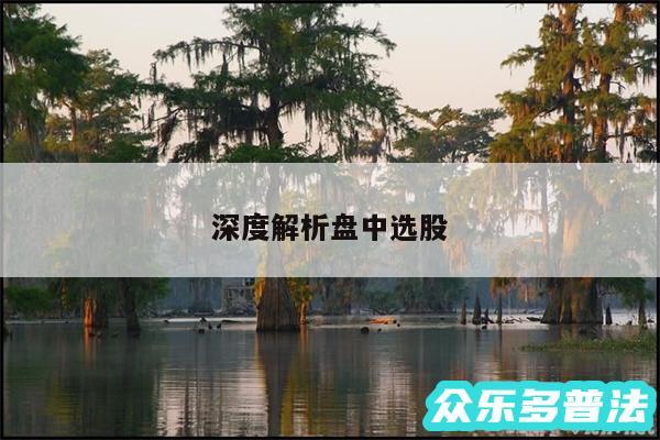 深度解析盘中选股