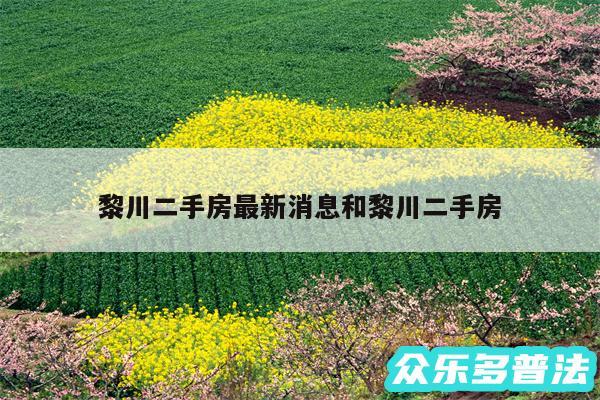 黎川二手房最新消息和黎川二手房