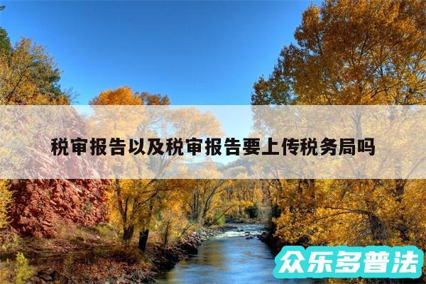税审报告以及税审报告要上传税务局吗