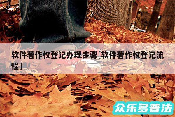 软件著作权登记办理步骤及软件著作权登记流程