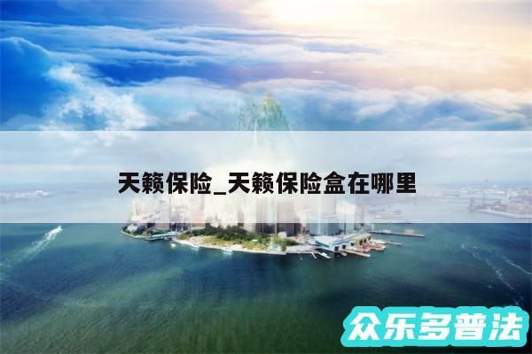 天籁保险_天籁保险盒在哪里