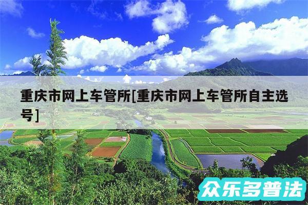 重庆市网上车管所及重庆市网上车管所自主选号